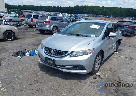 2015 Honda Civic Lx from USA, damaged, VIN 19XFB2F55FE230247